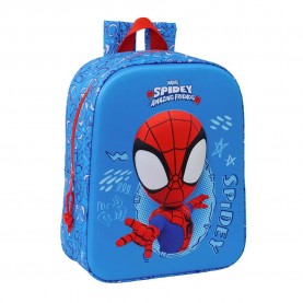 раница,раници,safta,622553011,spidey,3d,mini,6l,32x43x14,cm,backpack,multicolor,(blue)