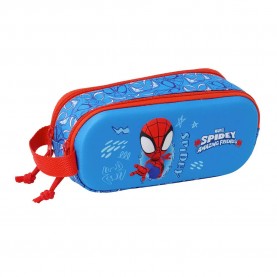 канцеларски,принадлежности,safta,spidey,3d,pencil,case,blue,(multicolor)