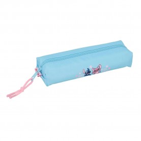 канцеларски,принадлежности,safta,stitch,happy,rectangular,elastic,band,pencil,case,22,cm,blue,(multicolor)