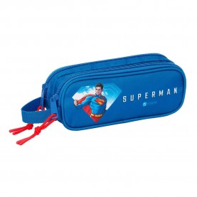 канцеларски,принадлежности,safta,superman,double,pencil,case,multicolor,(blue)