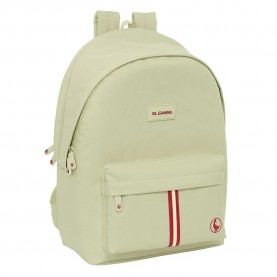 раница,раници,safta,642562820,the,goose,basics,15.6´´+usb,24.55l,32x43x14,cm,backpack,beige,(green)