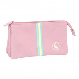канцеларски,принадлежности,safta,the,goose,basics,triple,pencil,case,pink