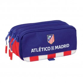 канцеларски,принадлежности,safta,atletico,de,madrid,triple,pencil,case,blue,(multicolor)