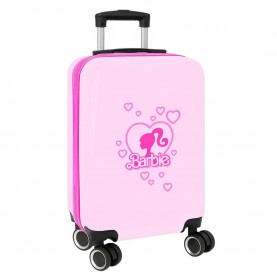 куфари,safta,barbie,painterly,20´´,twin,40.1l,34.5x20x55,cm,trolley,bag,pink,(multicolor)