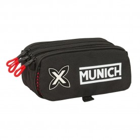 канцеларски,принадлежности,safta,munich,vulcan,big,triple,pencil,case,black,(multicolor)