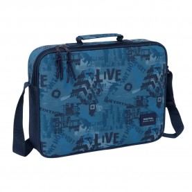 канцеларски,принадлежности,safta,new,edition,school,pencil,case,multicolor,(blue)