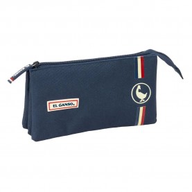 канцеларски,принадлежности,safta,the,eclipse,goose,triple,pencil,case,blue,(multicolor)