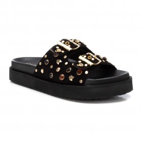 Сандали Carmela 16240102 Suede sandals - Black (Black) сандали,дамски,сандали,и,чехли,carmela,16240102,suede,sandals,black,(black)