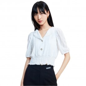 тениска,дамски,тениски,lily,elegant,short,sleeve,t,shirt,white