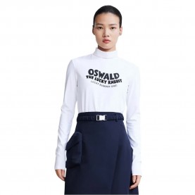 дамски,топове,lily,fun,print,high,neck,top,white