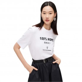 тениска,дамски,тениски,lily,simple,printed,short,sleeve,t,shirt,white