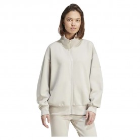блуза,дамски,блузи,adidas,all,szn,soft,lux,loose,full,zip,sweatshirt,wonder,alumina,(beige)