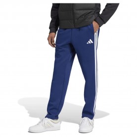 анцуг,мъжки,панталони,adidas,essentials,3,stripes,open,hem,fleece,joggers,dark,blue,white,(blue)