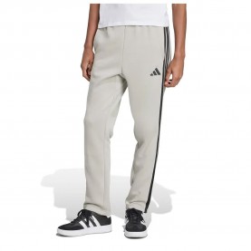 Анцуг Adidas Essentials 3 Stripes Open Hem Fleece joggers - Grey (Metal Grey / Black) анцуг,мъжки,панталони,adidas,essentials,3,stripes,open,hem,fleece,joggers,grey,(metal,grey,black)