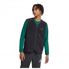 потник,мъжки,жилетки,adidas,future,icons,small,logo,low,pile,fleece,vest,black,(black)