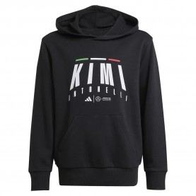 суичър,детски,блузи,adidas,mercedes,amg,petronas,formula,one,team,kimi,antonelli,hoodie,black