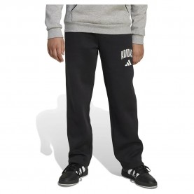 панталони,детски,панталони,adidas,seasonals,essentials,collegiate,typography,pants,black,(black,white)