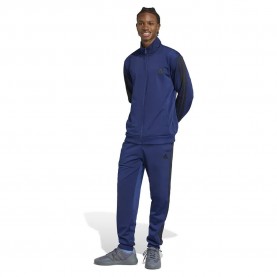 анцуг,мъжки,анцузи,adidas,sportswear,basic,3,stripes,tricot,tracksuit,dark,blue,black,(blue)