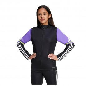 Яке Adidas Squadra 25 Training tracksuit jacket - Black (Black / Purple Rush) яке,детски,анцузи,adidas,squadra,25,training,tracksuit,jacket,black,(black,purple,rush)