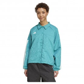 Яке Adidas Tiro X Common Goal Coaches jacket - Blue (Pure Teal / White) яке,дамски,якета,и,палта,adidas,tiro,x,common,goal,coaches,jacket,blue,(pure,teal,white)