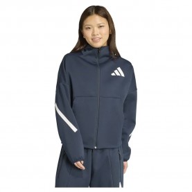 блуза,дамски,блузи,adidas,z.n.e,full,zip,sweatshirt,aurora,ink,(blue)