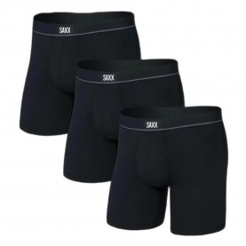 боксерки,мъжко,бельо,saxx,underwear,essential,boxers,3,units,black