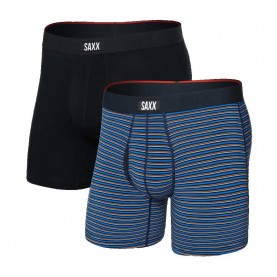 боксерки,мъжко,бельо,saxx,underwear,vibe,xtra,brief,fly,boxers,2,units,railroad,stripe,black,(blue,black)