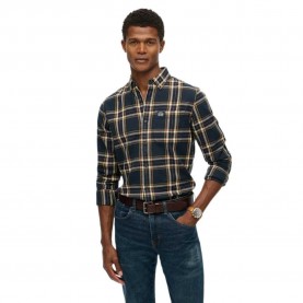 карирана,риза,мъжки,ризи,superdry,m4011047a,long,sleeve,shirt,bryce,check,navy,(blue)