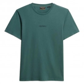Тениска Superdry Micro Logo short sleeve T-shirt - Green (Stormy Green) тениска,мъжки,тениски,superdry,micro,logo,short,sleeve,t,shirt,green,(stormy,green)