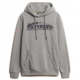 суичър,мъжки,пуловери,superdry,outdoor,scene,relaxed,fit,hoodie,grey,(ash,grey,marl)