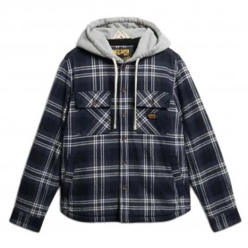 карирана,риза,мъжки,ризи,superdry,surplus,shirt,navy,window,check,(blue)