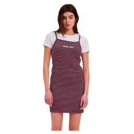 Рокля Santa cruz Strip logo emb sleeveless short dress - Blue (Black Stripe) рокля,дамски,поли,и,рокли,santa,cruz,strip,logo,emb,sleeveless,short,dress,blue,(black,stripe)