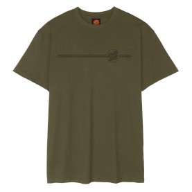 Тениска Santa cruz Tonal opus dot stripe short sleeve T-shirt - Green (Uniform Green) тениска,мъжки,тениски,дамски,тениски,santa,cruz,tonal,opus,dot,stripe,short,sleeve,t,shirt,green,(uniform,green)