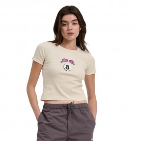 Тениска Santa cruz Winkowski ocho front short sleeve T-shirt - Beige (Chalk) тениска,мъжки,тениски,дамски,тениски,santa,cruz,winkowski,ocho,front,short,sleeve,t,shirt,beige,(chalk)