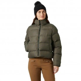 Яке Helly hansen Jade padded jacket - Green (Sepia Houndstooth) яке,дамски,якета,и,палта,helly,hansen,jade,padded,jacket,green,(sepia,houndstooth)