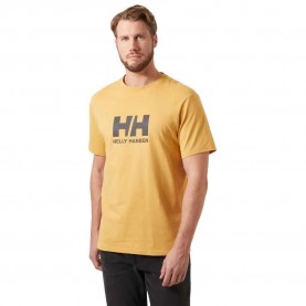 Тениска Helly hansen Logo 3.0 short sleeve T-shirt - Yellow (Sand) тениска,мъжки,тениски,helly,hansen,logo,3.0,short,sleeve,t,shirt,yellow,(sand)