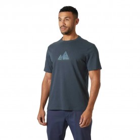 Тениска Helly hansen Massif Graphic short sleeve T-shirt - Grey (Alpine Frost) тениска,мъжки,тениски,helly,hansen,massif,graphic,short,sleeve,t,shirt,grey,(alpine,frost)