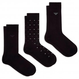 Чорапи Emporio armani All Over Eagle socks - Black - (Eagle / Black /Black) чорапи,мъжки,чорапи,emporio,armani,all,over,eagle,socks,black,(eagle,black,black)