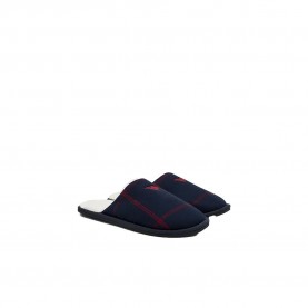 Пантофи Emporio armani Christmas Flannel slippers - Blue - (Bourdeaux / Black) пантофи,мъжки,пантофи,emporio,armani,christmas,flannel,slippers,blue,(bourdeaux,black)