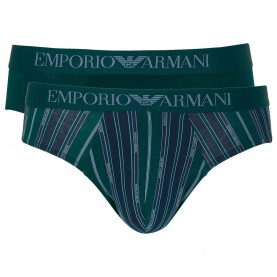 Emporio armani Classic Pattern Mix slips 2 units - Green (Ea Stripe Green) мъжко,бельо,emporio,armani,classic,pattern,mix,slips,2,units,green,(ea,stripe,green)