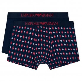 боксерки,мъжко,бельо,emporio,armani,classic,pattern,mix,trunk,boxers,2,units,blue,(eagle,rhombus,navy)
