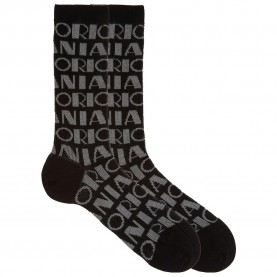 Чорапи Emporio armani EM000543_AF18140 socks - Black - (Lack / Grey / Lettering1) чорапи,мъжки,чорапи,emporio,armani,em000543,af18140,socks,black,(lack,grey,lettering1)