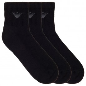 Чорапи Emporio armani EM000551_AF14499 socks - Black - (Black / Black) чорапи,мъжки,чорапи,emporio,armani,em000551,af14499,socks,black,(black,black)