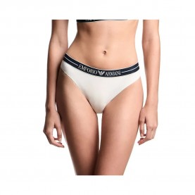 Emporio armani Everyday cotton Brazilian panties 2 units - White - (White / White) дамско,бельо,дамски,бикини,и,танкини,emporio,armani,everyday,cotton,brazilian,panties,2,units,white,(white,white)