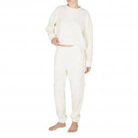 Анцуг Emporio armani EW001907_AF15357 Jaquard 3D All Over sweat pants - White (3D Ivory) анцуг,дамски,панталони,emporio,armani,ew001907,af15357,jaquard,3d,all,over,sweat,pants,white,(3d,ivory)