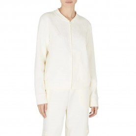 Блуза Emporio armani EW001908_AF15357 Jaquard 3D All Over full zip sweatshirt - Beige (3D Ivory) блуза,дамски,блузи,emporio,armani,ew001908,af15357,jaquard,3d,all,over,full,zip,sweatshirt,beige,(3d,ivory)
