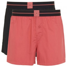 боксерки,мъжко,бельо,emporio,armani,logo,label,boxers,2,units,red,black,(black,coral)