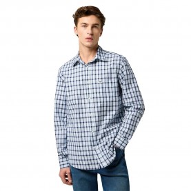 риза,с,дълъг,ръкав,мъжки,ризи,wrangler,1,pocket,regular,fit,long,sleeve,shirt,grey,(cerulean)