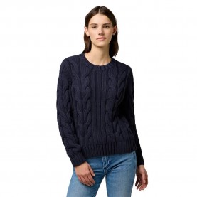 блуза,дамски,пуловери,дамски,плетени,дрехи,wrangler,112370798,regular,fit,sweater,blue,(dark,navy)