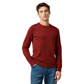 блуза,мъжки,пуловери,wrangler,112371537,regular,fit,sweater,red,(fired,brick)